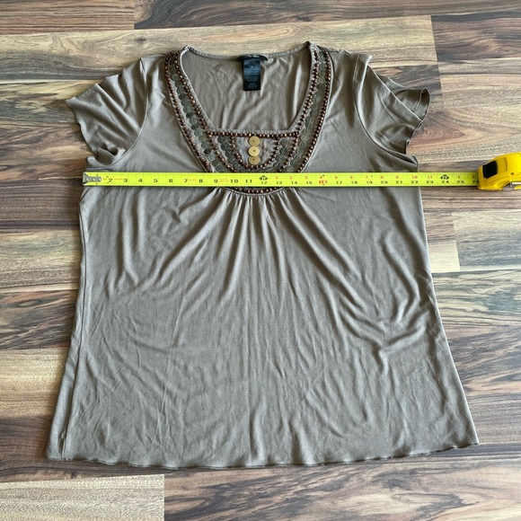 Style & Co beaded tunic - Picture 6 of 8